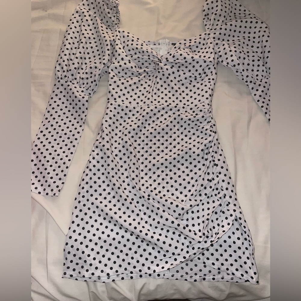 Pretty little thing polka dot dress